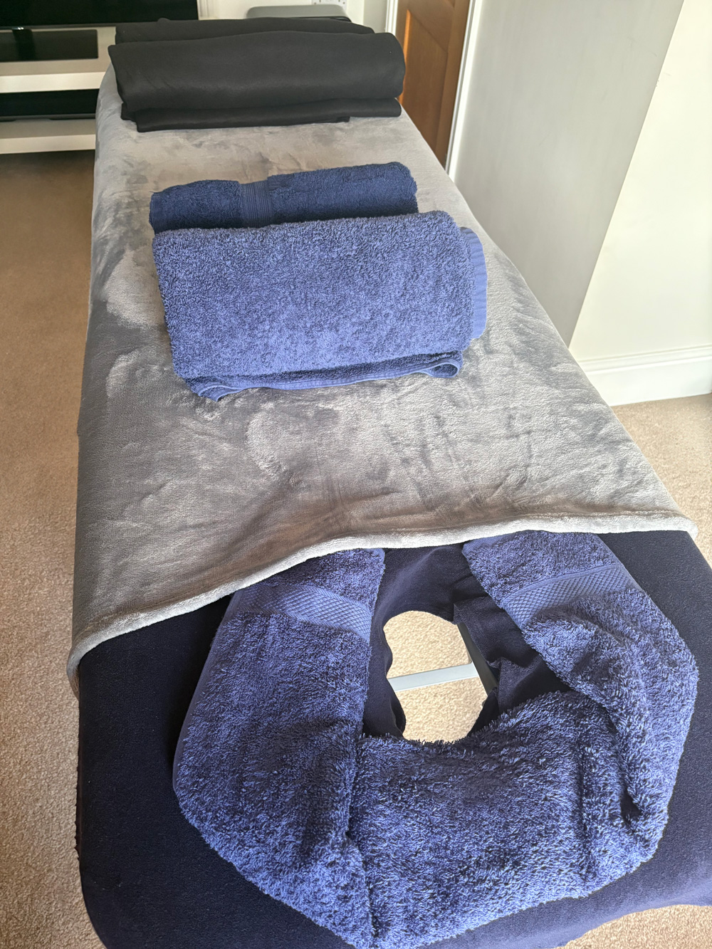 Delyth Rees-Hunt-Massage Table